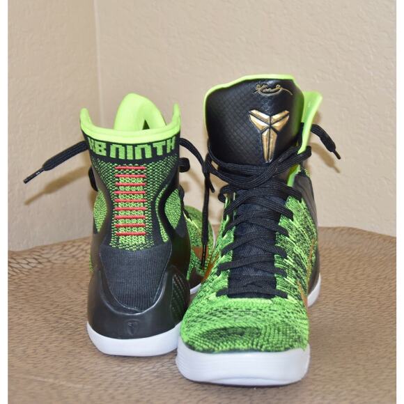 Nike Kobe 9 Elite Victory Green Black/Volt Anthractive Mens Size 10.5 main image 6